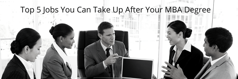 5 Best Jobs You Can Get After an MBA