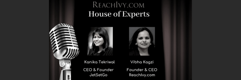 House of Experts Ep 32: Vibha Kagzi in conversation with Kanika Tekriwal, Founder of JetSetGo