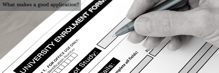 What Makes a Strong College or MBA Application?
