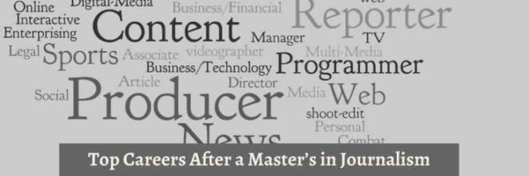 Top Careers After a Master’s in Journalism