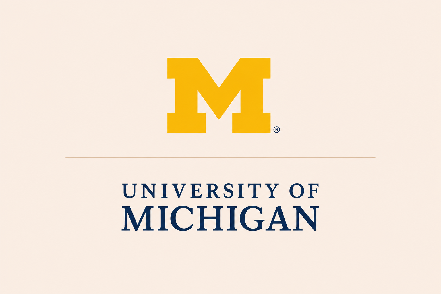 Admitted to University of Michigan